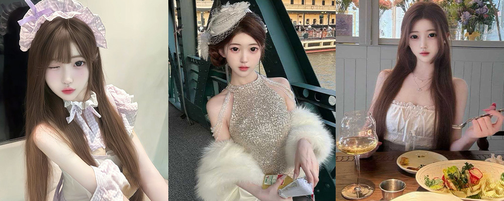 上海名媛刘亚丽沦为金主的玩物 情趣女仆加开裆黑丝日夜被调教 口交吸干剩下的所有精液