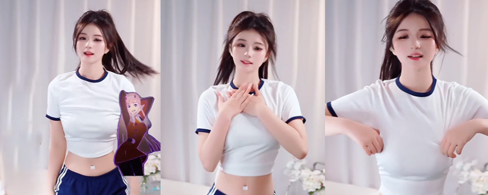 今日虎牙 李可儿水手服白丝热舞 YES OK 神曲挑战 大摆锤跟跳合集