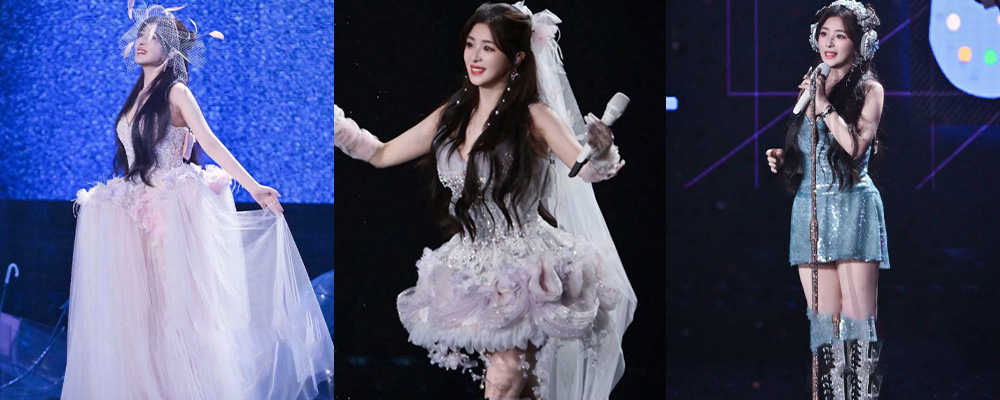 上海站张含韵巡回演唱会再现激情 经典环节走光惹火撩拨心跳 那个男人看了都会心动