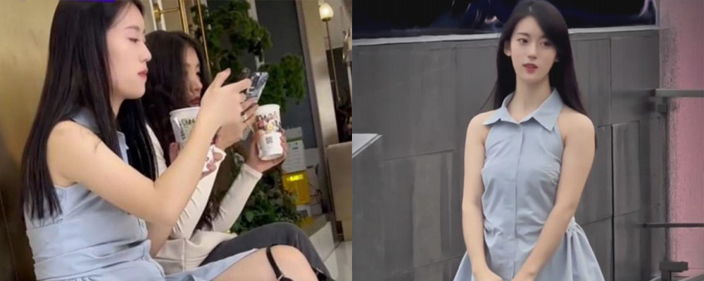 商场抄底清纯短裙美女 性感丁字裤夹逼带缝 全程跟拍视频曝光