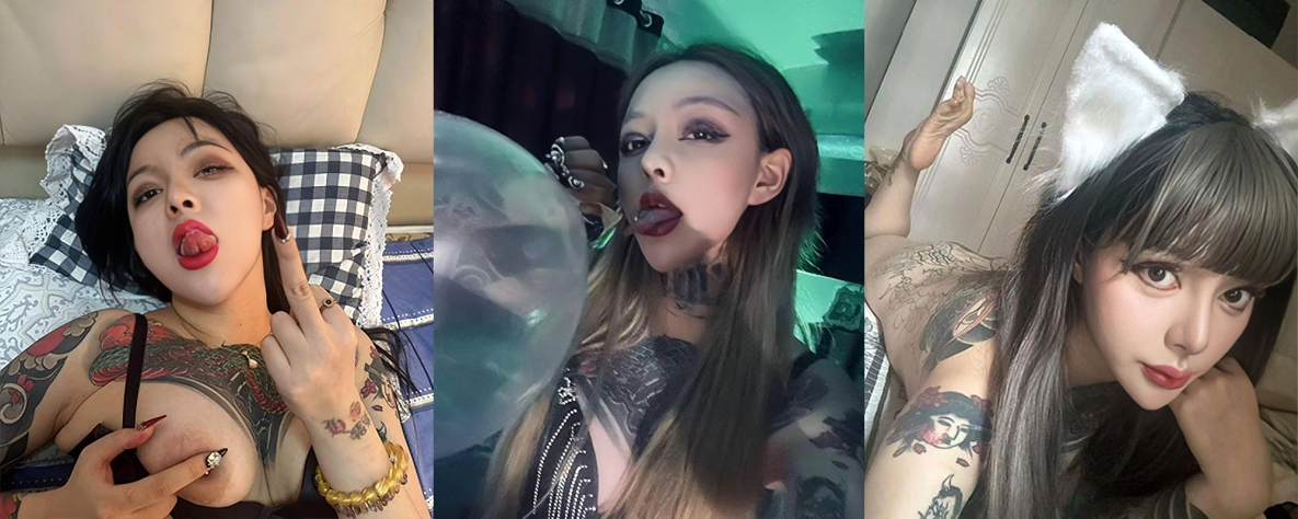 奇骚无比 快手纹身妹ID还能抱你吗私密自拍流出 水蛇身材被操得直喊老公 淫叫声浪不停